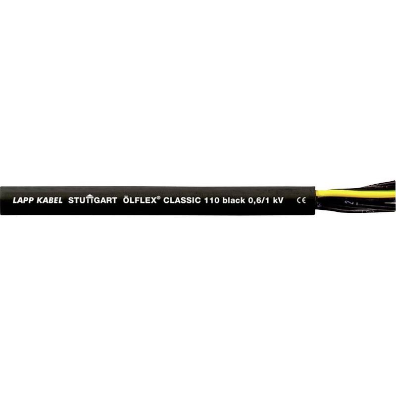 Foto van Lapp ölflex® classic black 110 stuurstroomkabel 34 g 1 mm² zwart 1120294-500 500 m