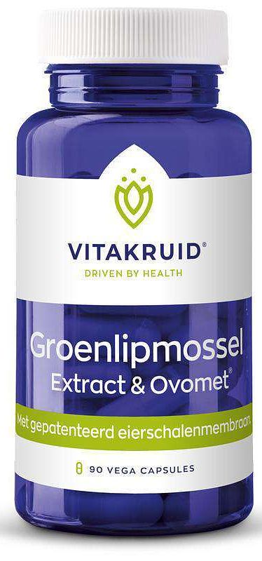 Foto van Vitakruid groenlipmossel extract & ovomet