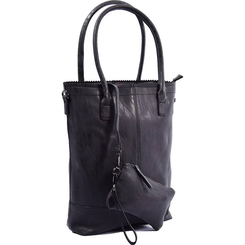 Foto van Bicky bernard dames shopper zwart - tas met lang hengsel 180 cm