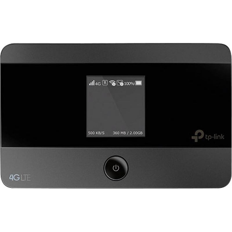 Foto van Tp-link m7350 mifi router max. 10 apparaten 150 mbit/s zwart