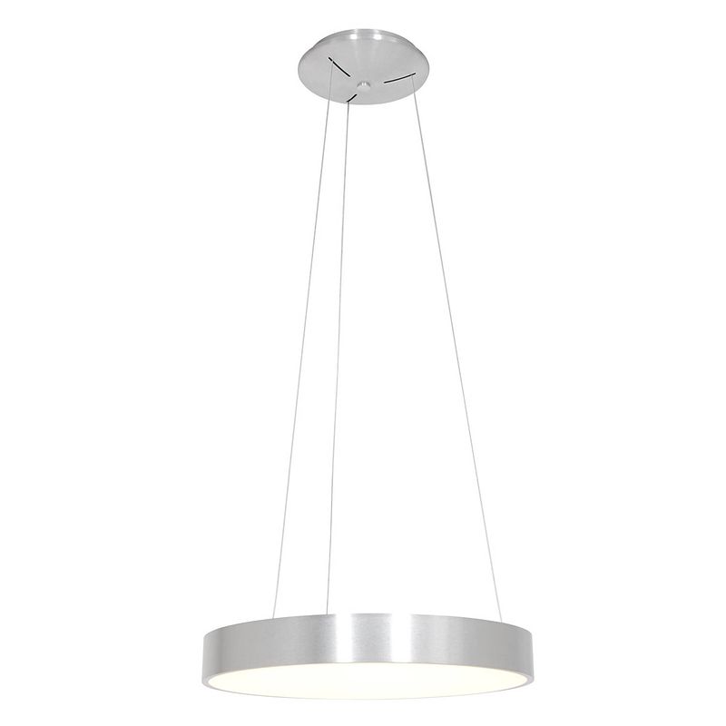 Foto van Steinhauer hanglamp ringlede ø 48 cm 2695 zilver