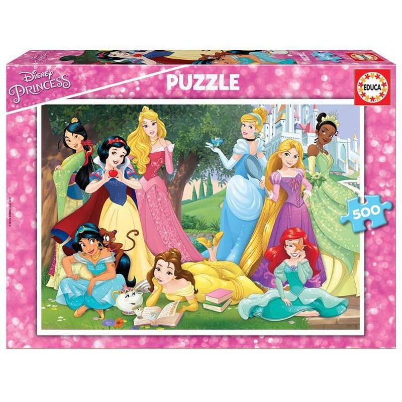 Foto van Disney prinses puzzle 500 princesses disney