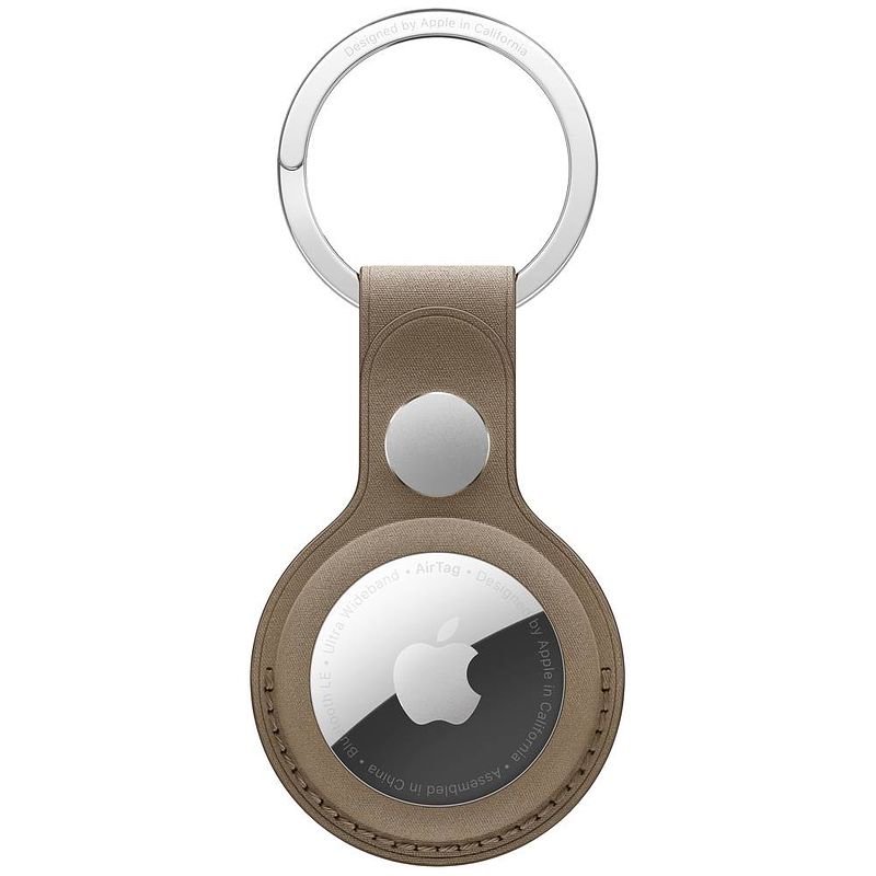 Foto van Apple airtag finewoven key ring airtag sleutelhanger apple airtag taupe