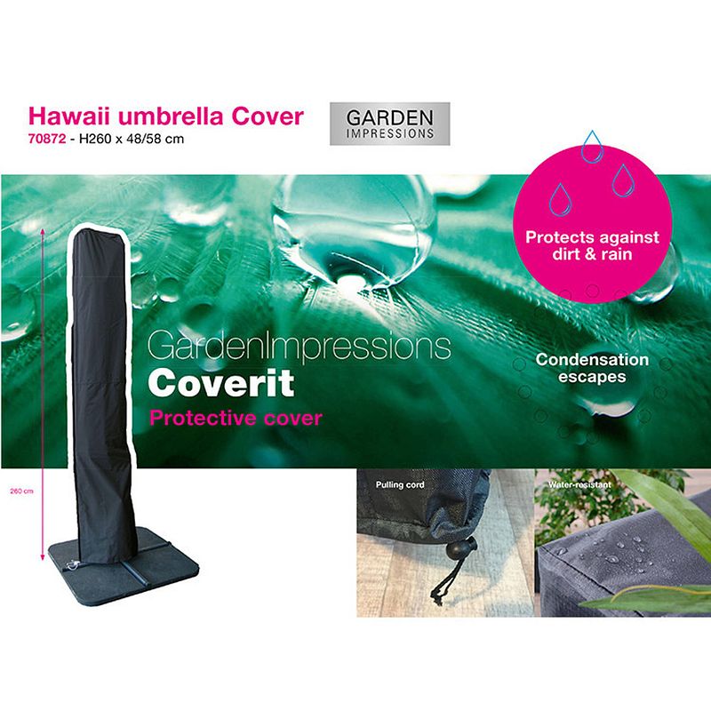 Foto van Garden impressions hawaii parasolhoes 260x48/58 cm