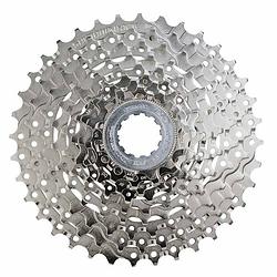 Foto van Shimano alivio cs-hg400 cassette 9 speed 11-32t zilver