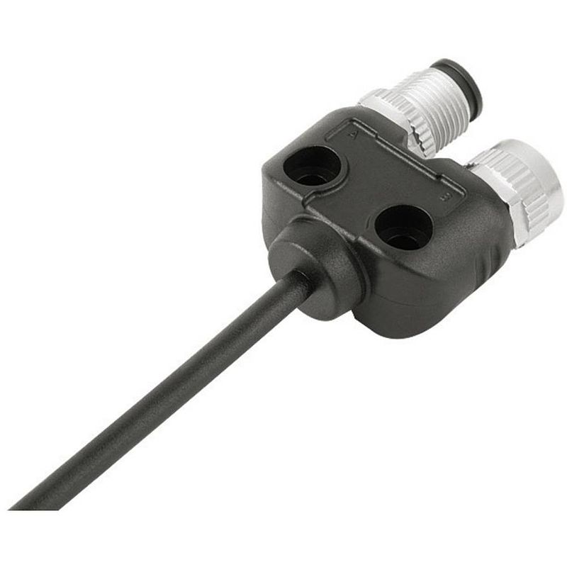 Foto van Binder 79-5238-10-04 sensor/actuator verdeler en adapter m12, m12 aantal polen: 4 adapter, y-vorm 1.00 m 20 stuk(s)