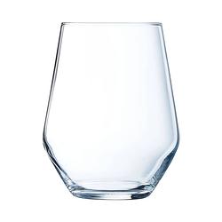 Foto van Glazenset luminarc vinetis transparant glas 400 ml (6 stuks) (pack 6x)