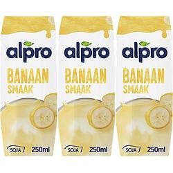 Foto van Alpro sojadrink banaan houdbaar 3 x 250ml bij jumbo