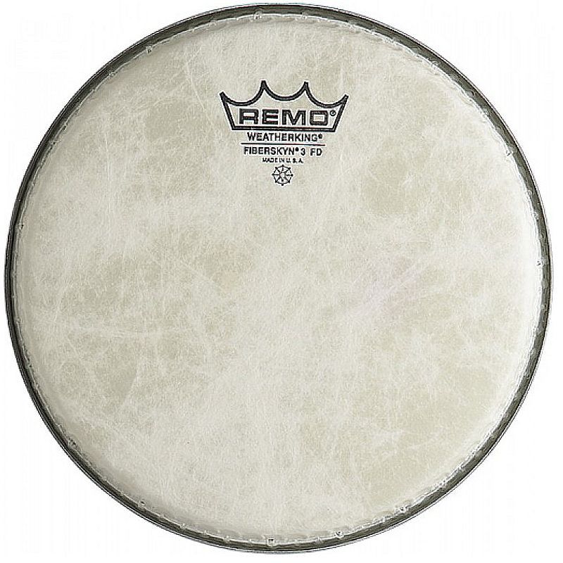 Foto van Remo fd-1522-00 fiberskyn 3 diplomat 22 inch bassdrumvel