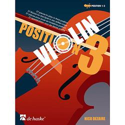 Foto van De haske violin position 3 boek - 27 pieces to play in third position