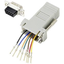 Foto van Tru components d-sub adapter d-sub stekker 9-polig - rj45-bus 1 stuk(s)