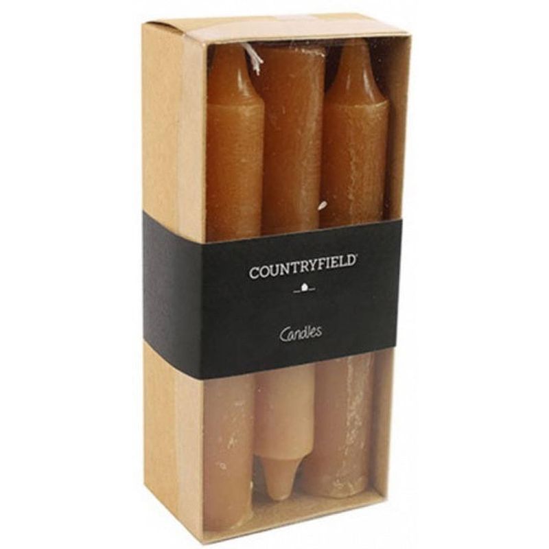 Foto van Countryfield kaarsen vela 14 cm wax 6 stuks