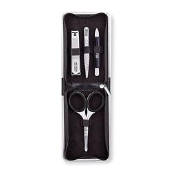 Foto van Men'ss series essential grooming set schaar + pincet + nagelknipper + vijl 42063