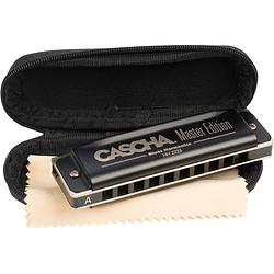 Foto van Cascha hh 2233 master edition blues mondharmonica in a