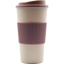 Foto van Reisbeker, koffiebeker, coffee to go beker, cruising travel mug - to-go beker roze - pink