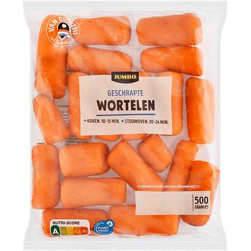 Foto van Jumbo snackwortelen 500 g - voordeelverpakking