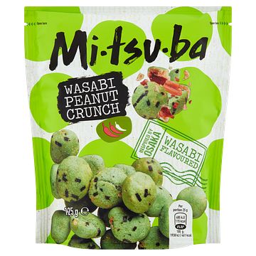 Foto van Mitsuba wasabi peanut crunch 125g bij jumbo