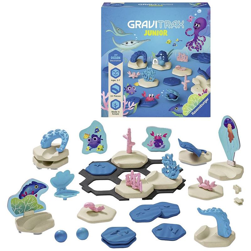 Foto van Ravensburger gravitrax junior extension ocean 27400