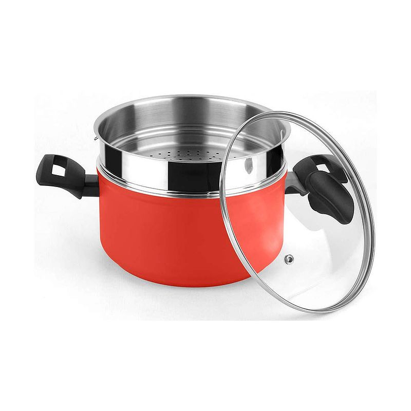 Foto van Kookpot fagor rood aluminium (ø 20 cm)