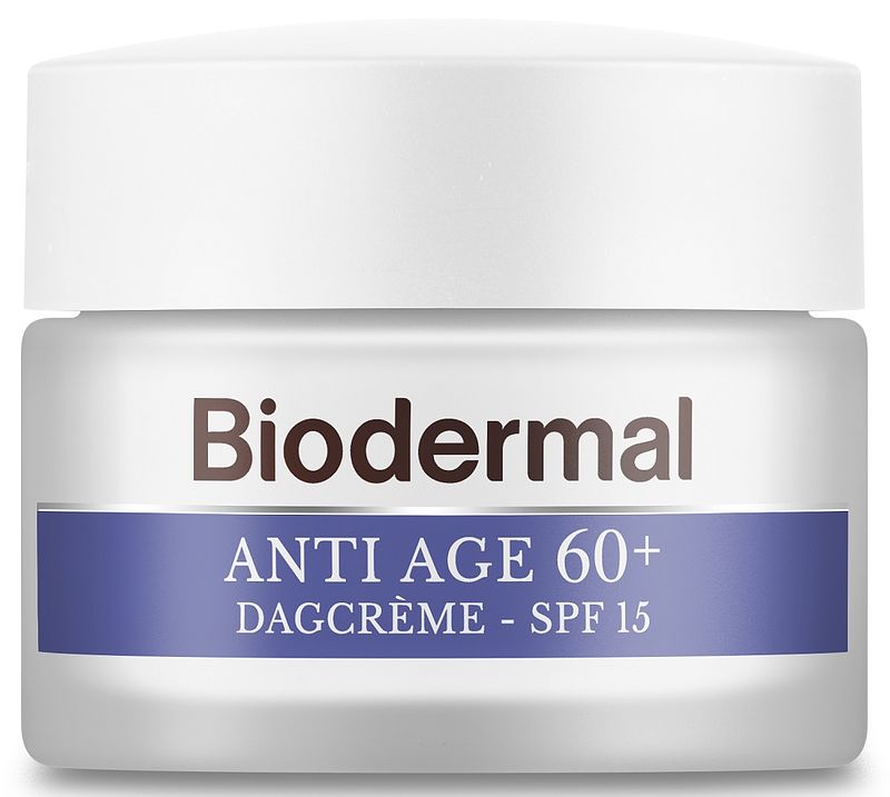 Foto van Biodermal anti age dagcrème 60+ met factor 15