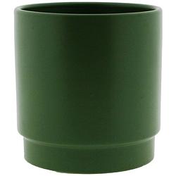 Foto van Ceramics limburg bloempot eno duo 13cm matte olive