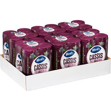 Foto van Hero cassis the original 6 x 4 x 250ml bij jumbo