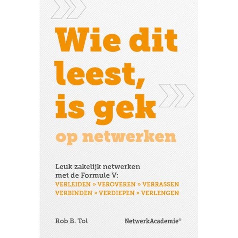 Foto van Wie dit leest is gek op netwerken