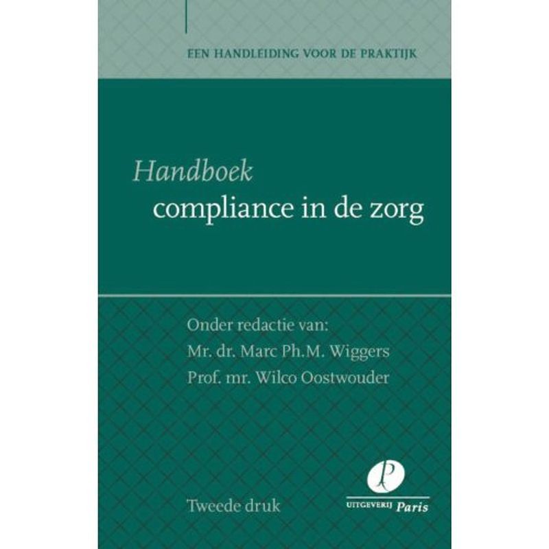 Foto van Handboek compliance in de zorg