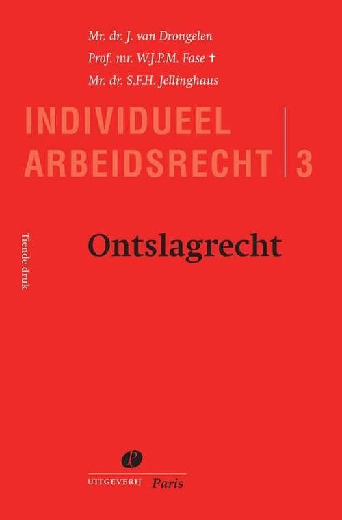 Foto van Ontslagrecht - harry van drongelen, steven jellinghaus, wim fase - paperback (9789462512689)