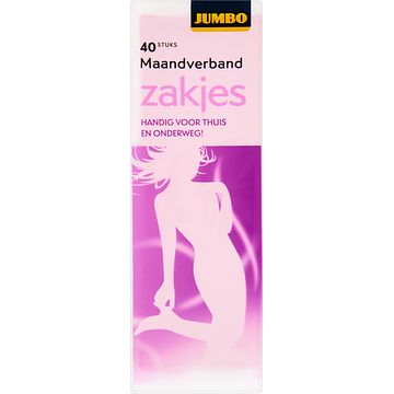 Foto van Jumbo maandverband zakjes 40 stuks