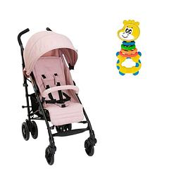 Foto van Chicco bundel - buggy liteway 4 - blossom & rammelaar - multi-activiteitsratel - gilby de giraffe