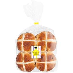 Foto van Jumbo hotcross buns vegan 8 stuks