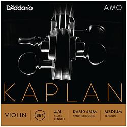 Foto van D'saddario kaplan amo ka310 4/4 medium vioolsnaren set