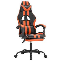 Foto van The living store gamestoel - high-end - gamestoelen - 57.5 x 59.5 cm - kunstleer