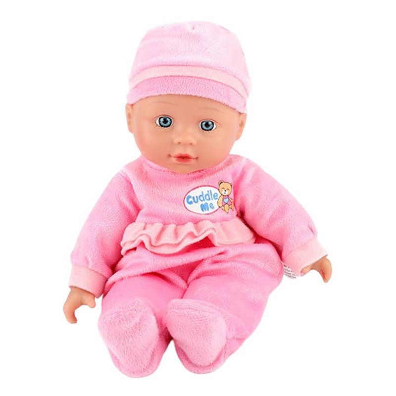 Foto van Toi-toys babypop beau tuitbeker junior 30 cm roze 2-delig