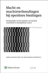 Foto van Macht en machtsverhoudingen bij openbare biedingen - g.n.h. kemperink - hardcover (9789013170955)