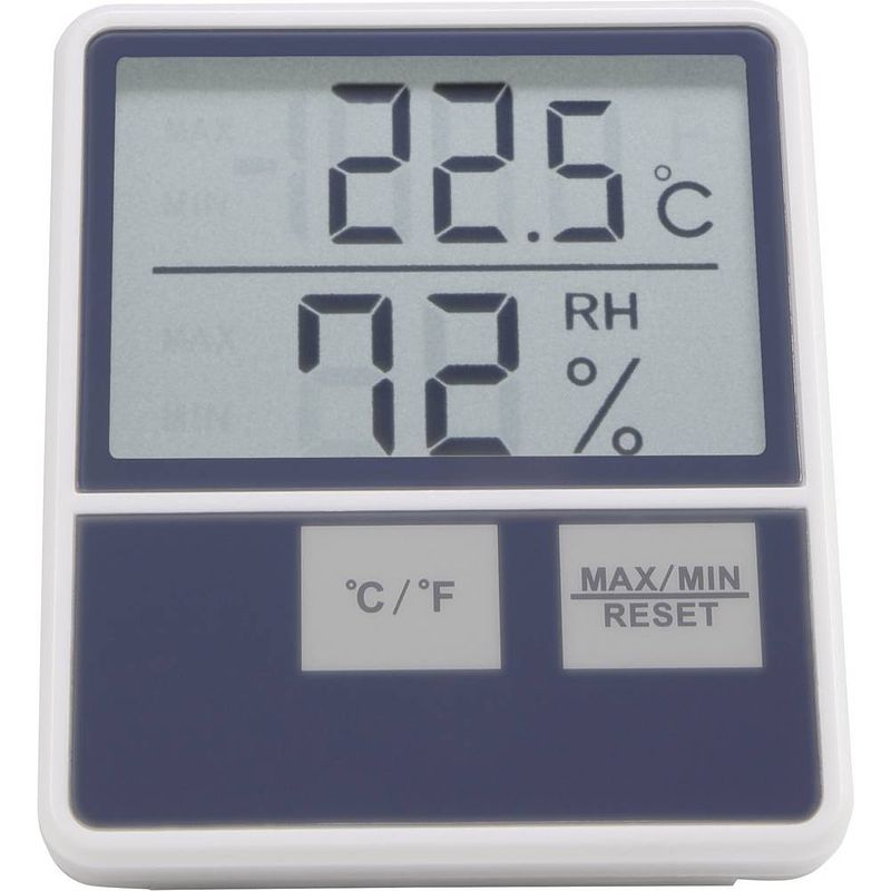 Foto van Th-1014 thermo- en hygrometer wit