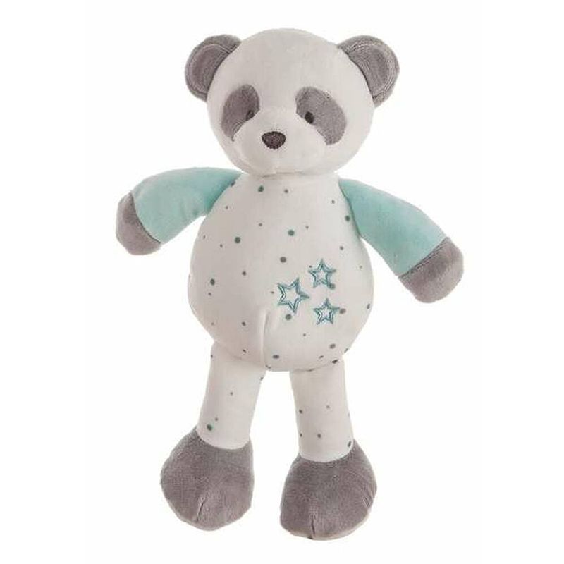 Foto van Knuffel baby pandabeer blauw 22 cm (22 cm)