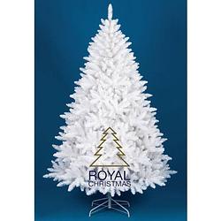 Foto van Royal christmas witte kunstkerstboom washington promo 150cm met led