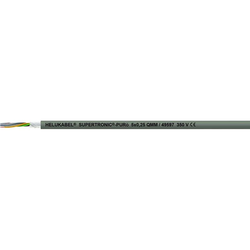 Foto van Helukabel 49609-500 geleiderkettingkabel s-tronic-purö 7 x 0.34 mm² grijs 500 m