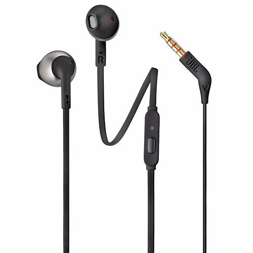 Foto van Jbl in-ear hoofdtelefoon tune 205 t205 (zwart)