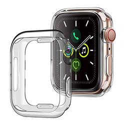 Foto van Basey apple watch 6 (40 mm) screen protector beschermglas tempered glass - transparant