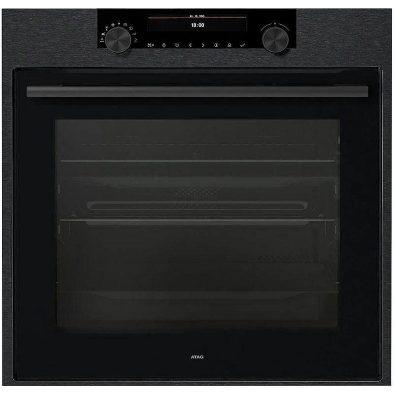 Foto van Atag zx66121d inbouw oven zwart