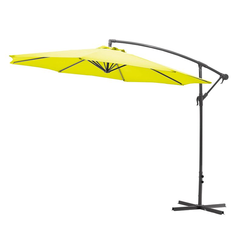 Foto van Goodvibes - kantelbare zweefparasol 300cm - lemon