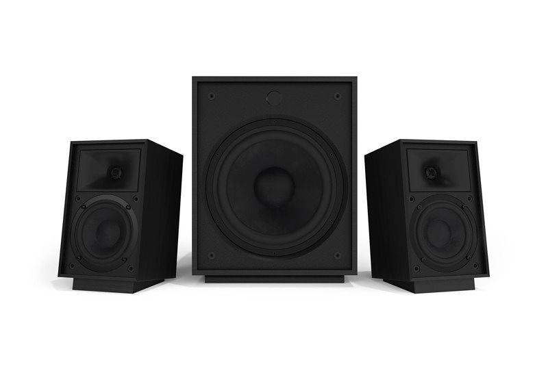 Foto van Klipsch promedia heritage 2.1 bt surround set speaker zwart