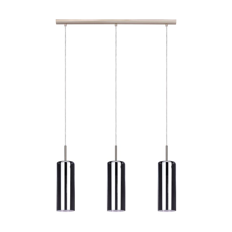 Foto van Eglo selvino - hanglamp - e27 - 71 cm - nikkel/mat