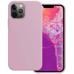 Foto van Basey iphone 14 pro max hoesje siliconen hoes case cover iphone 14 pro max-lila