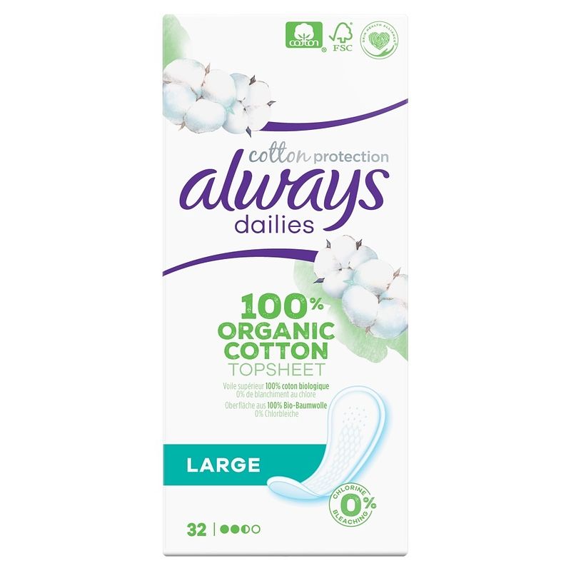 Foto van Always dailies cotton protection inlegkruisjes bij jumbo