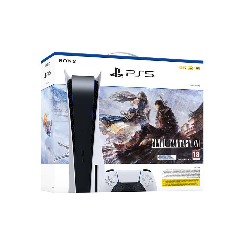 Foto van Ps5 + final fantasy xvi