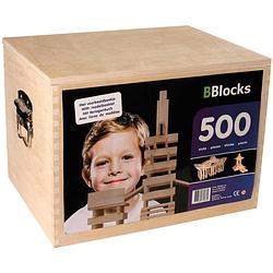 Foto van Bblocks 500 latjes in houten kist